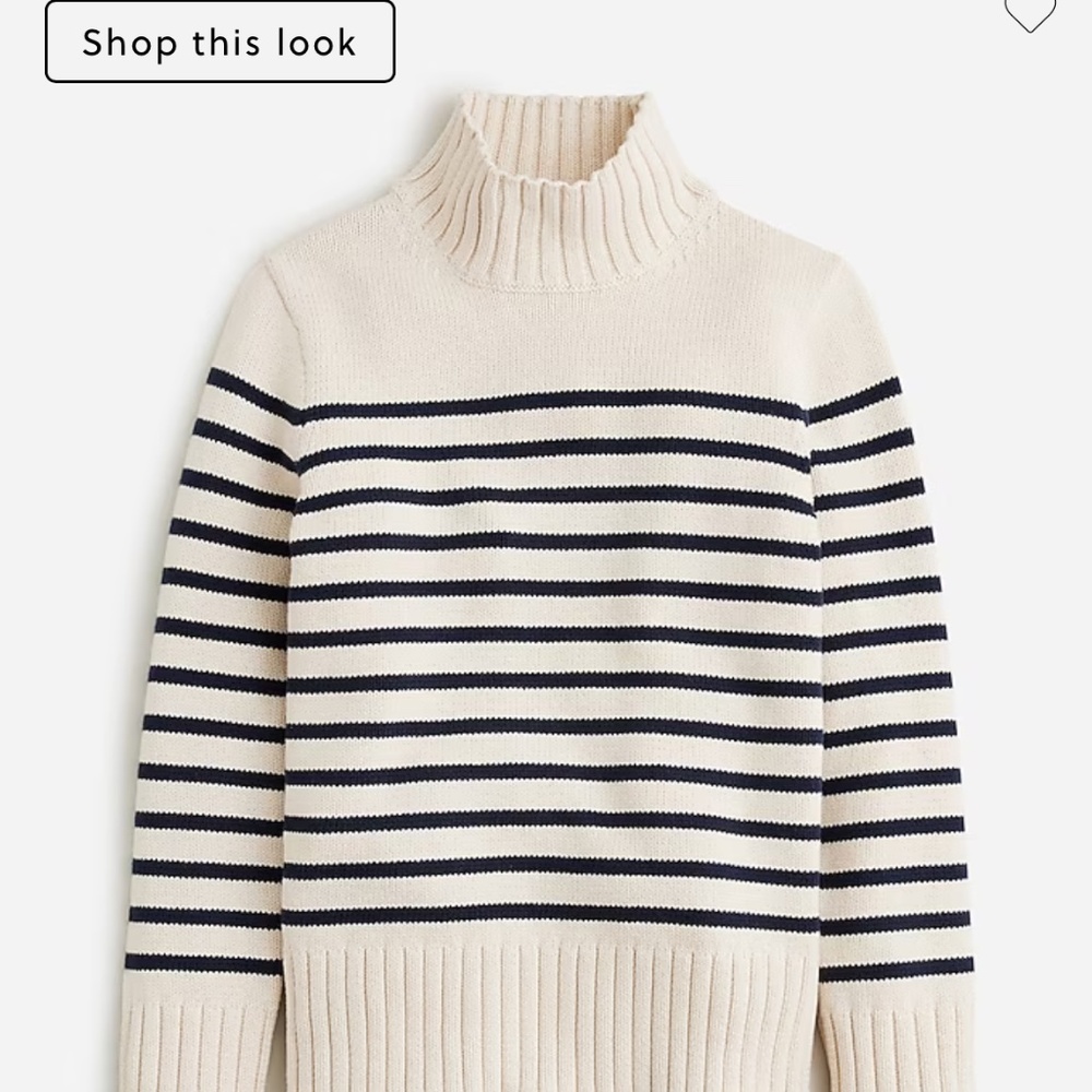 Cotton turtleneck